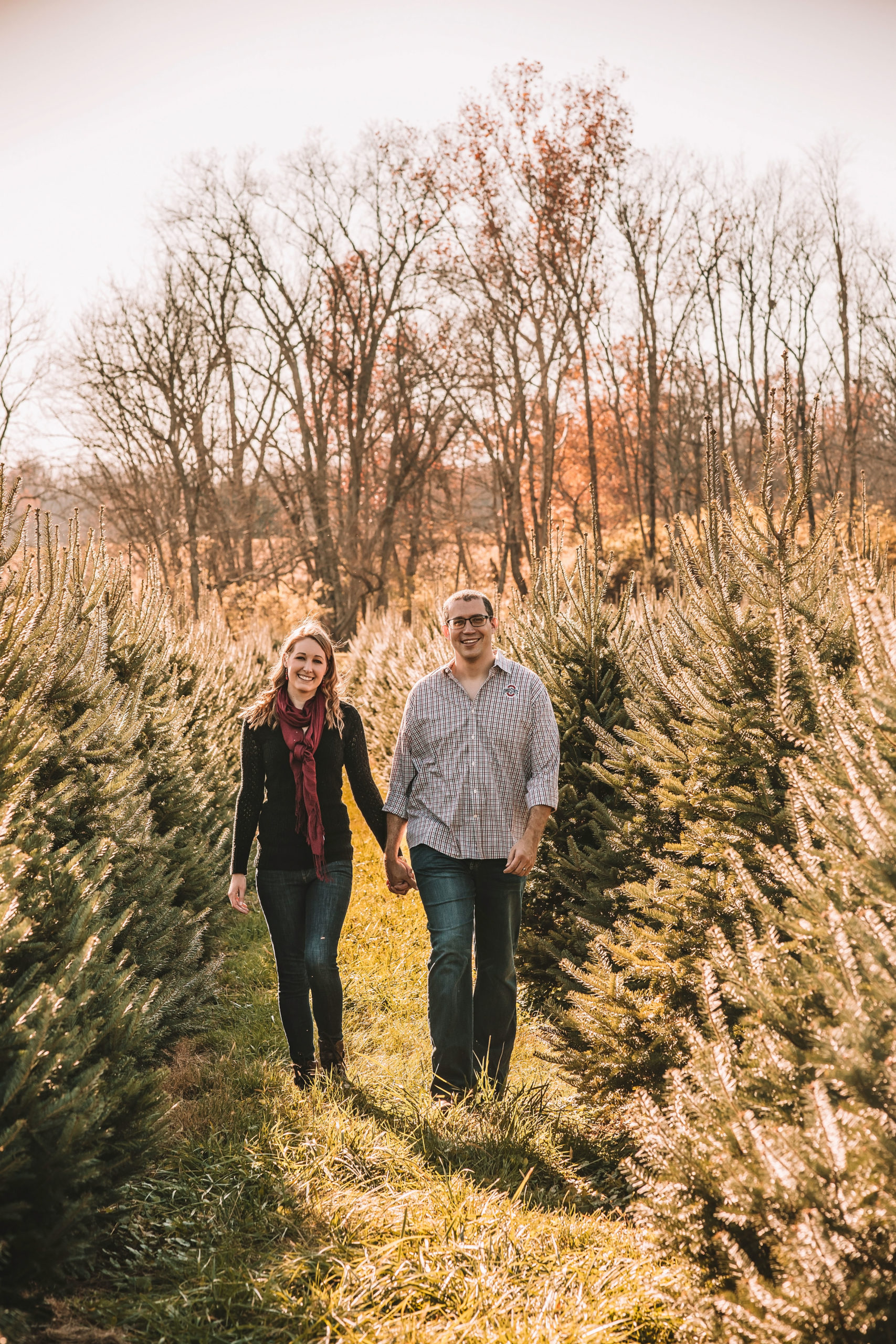Austin Family Mini session at the Christmas Tree Farm Kristin Brown